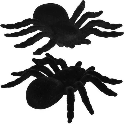 Pająk na Halloween 2 szt. dekoracja włochata tarantula ozdoba