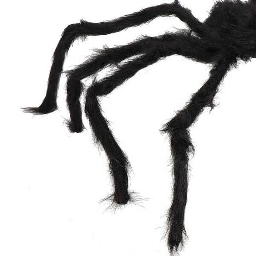 Pająk na Halloween dekoracja włochata tarantula ozdoba