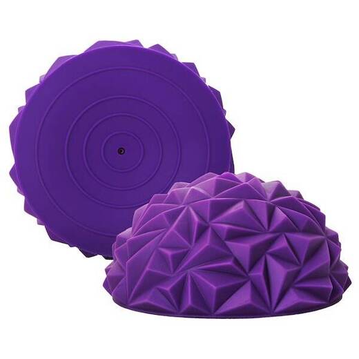 Piłka do masażu z kolcami fioletowa masażer
