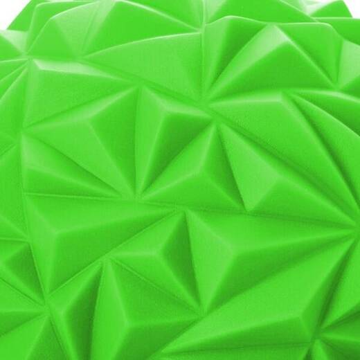 Piłka do masażu z kolcami zielona masażer 