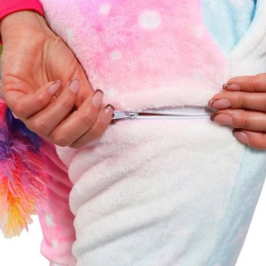 Piżama kigurumi jednorożec kombinezon jednoczęściowy dziecięcy rozmiar 120-130 cm