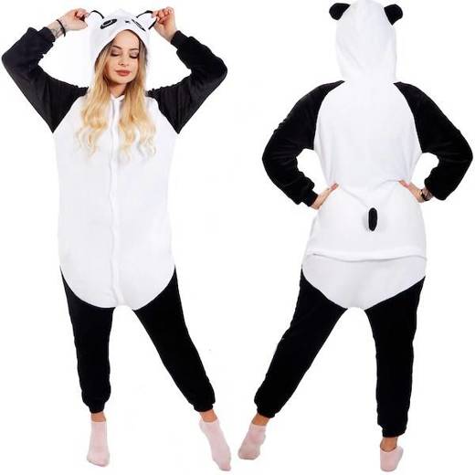Piżama kigurumi panda kombinezon jednoczęściowy damski rozmiar M