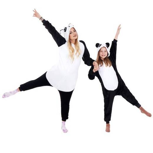 Piżama kigurumi panda kombinezon jednoczęściowy dziecięcy rozmiar 110-120 cm