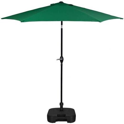 Podstawa pod parasol ogrodowy 22l stojak, podstawka obciążeniowa na parasol czarna