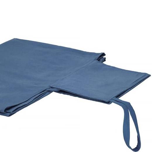 Ręcznik plażowy na leżak 210x75 cm z mikrofibry granatowy