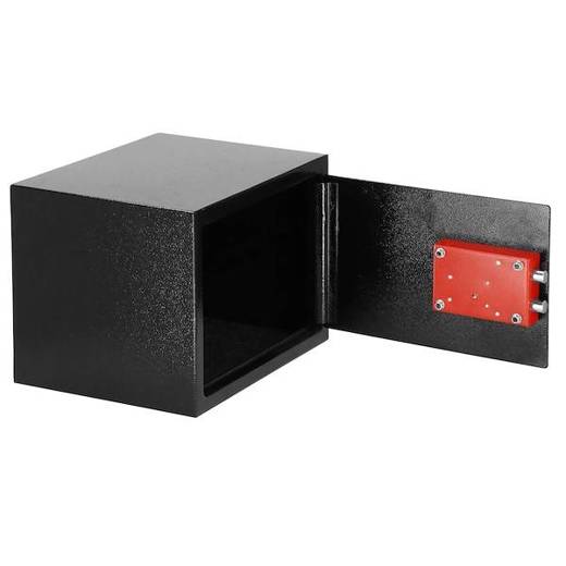 Sejf domowy na pieniądze, kasetka, skrzynka 31 cm czarny