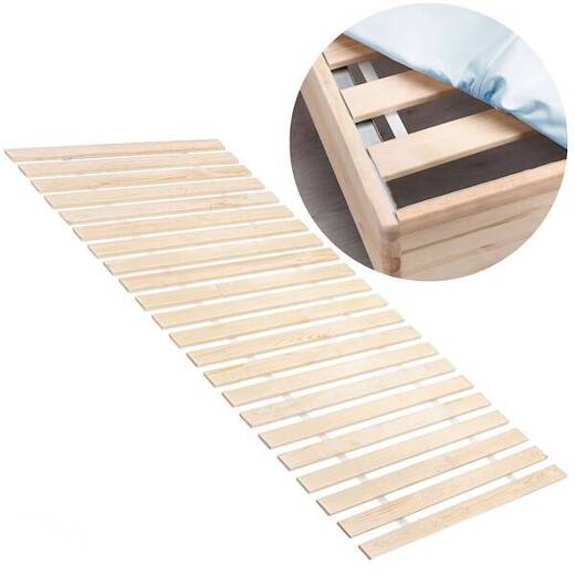 Stelaż do łóżka drewniany premium 140x200 cm z listew