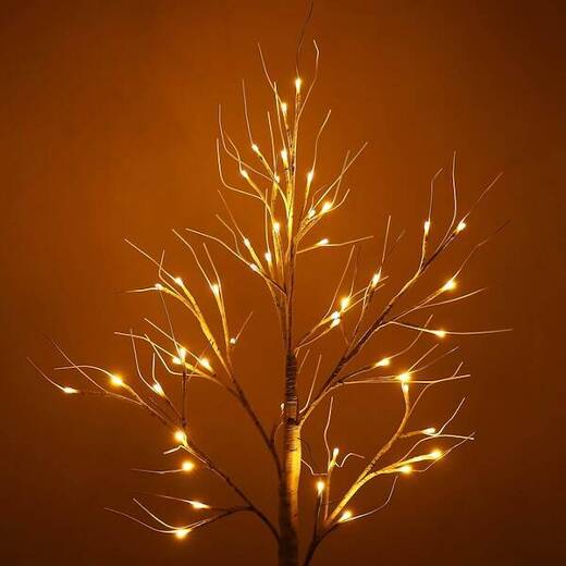 Świecące drzewko 180 cm brzoza 96 Led drzewko świąteczne