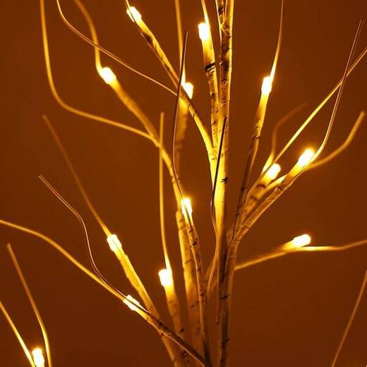 Świecące drzewko 210 cm brzoza 144 Led drzewko świąteczne