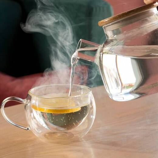 Szklanki termiczne do kawy i herbaty 2 szt. 300 ml z uchwytem i podwójnym dnem