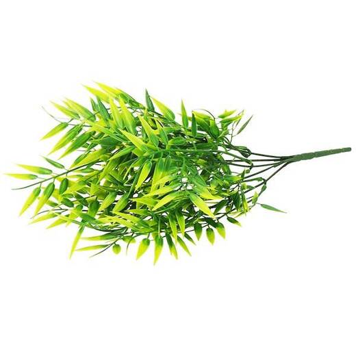 Sztuczne liście 5 gałązek Ruskus 37 cm do bukietu zielone dekoracyjne