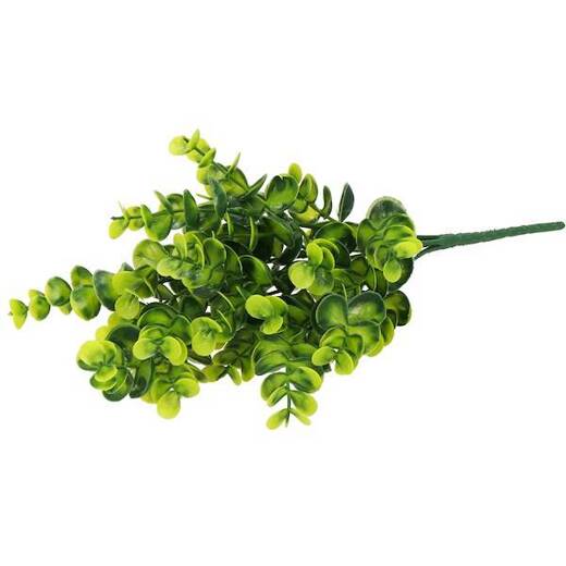 Sztuczne liście bukszpan 34 cm do bukietu 5 gałązek zielona wielkanoc