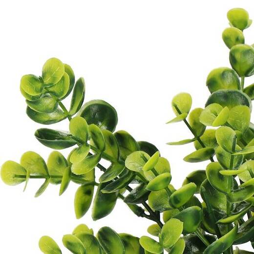 Sztuczne liście bukszpan 34 cm do bukietu 5 gałązek zielona wielkanoc