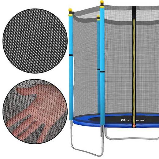 Trampolina ogrodowa dla dzieci 4,5 FT 140 cm z siatką wewnętrzną 