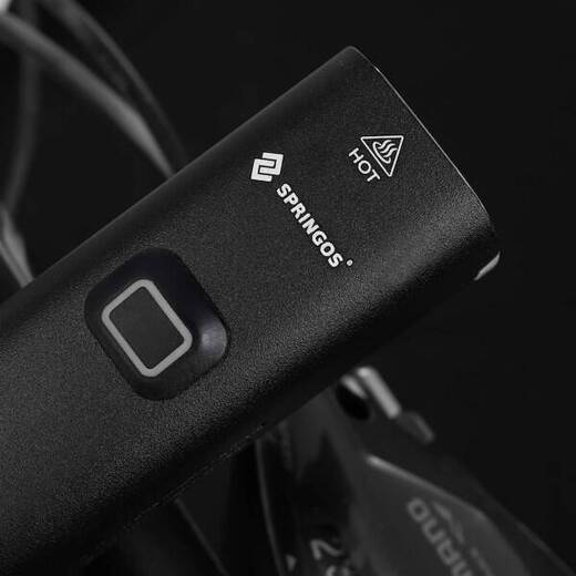 Zestaw lampek rowerowych na przód i tył 2 szt. na USB