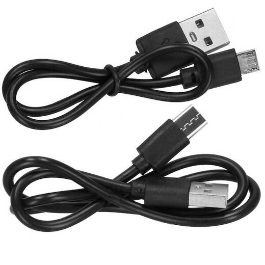 Zestaw lampek rowerowych na przód i tył 2 szt. na USB