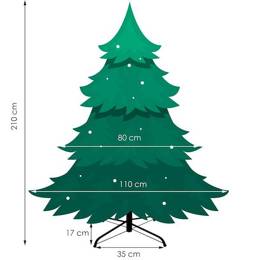 Choinka sztuczna premium 210 cm świerk drzewko bożonarodzeniowe