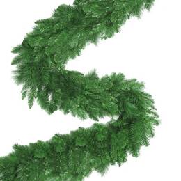 Girlanda świąteczna 280cm łańcuch choinkowy, zielony