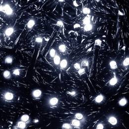 Lampki choinkowe 300 led bialy zimny 15m oświetlenie świąteczne IP44
