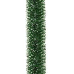 Łańcuch na choinkę 6m zielono-biały, girlanda choinkowa, średnica 10cm