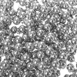 Łańcuch na choinkę perły koraliki 10m 8mm srebrny
