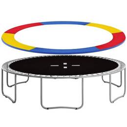 Osłona na sprężyny z siatką do trampoliny zewnętrzną 8FT 244/250/252 cm multikolor