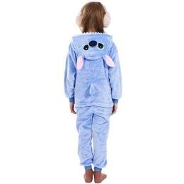 Piżama kigurumi Stitch kombinezon jednoczęściowy dziecięcy rozmiar 130-140 cm