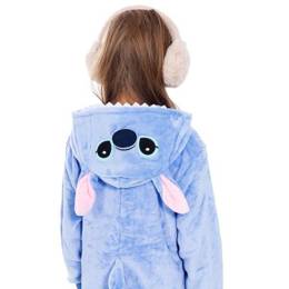 Piżama kigurumi Stitch kombinezon jednoczęściowy dziecięcy rozmiar 130-140 cm
