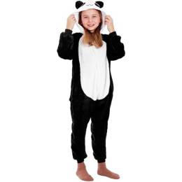 Piżama kigurumi panda kombinezon jednoczęściowy dziecięcy rozmiar 125-140 cm