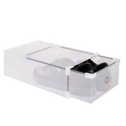Pudełko na buty z szufladą 34x22,5x13 cm biały organizer zestaw 10 szt.