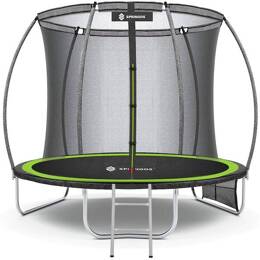 Trampolina ogrodowa dla dzieci 8 FT 244/250/252 cm z siatką wewnętrzną i drabinką